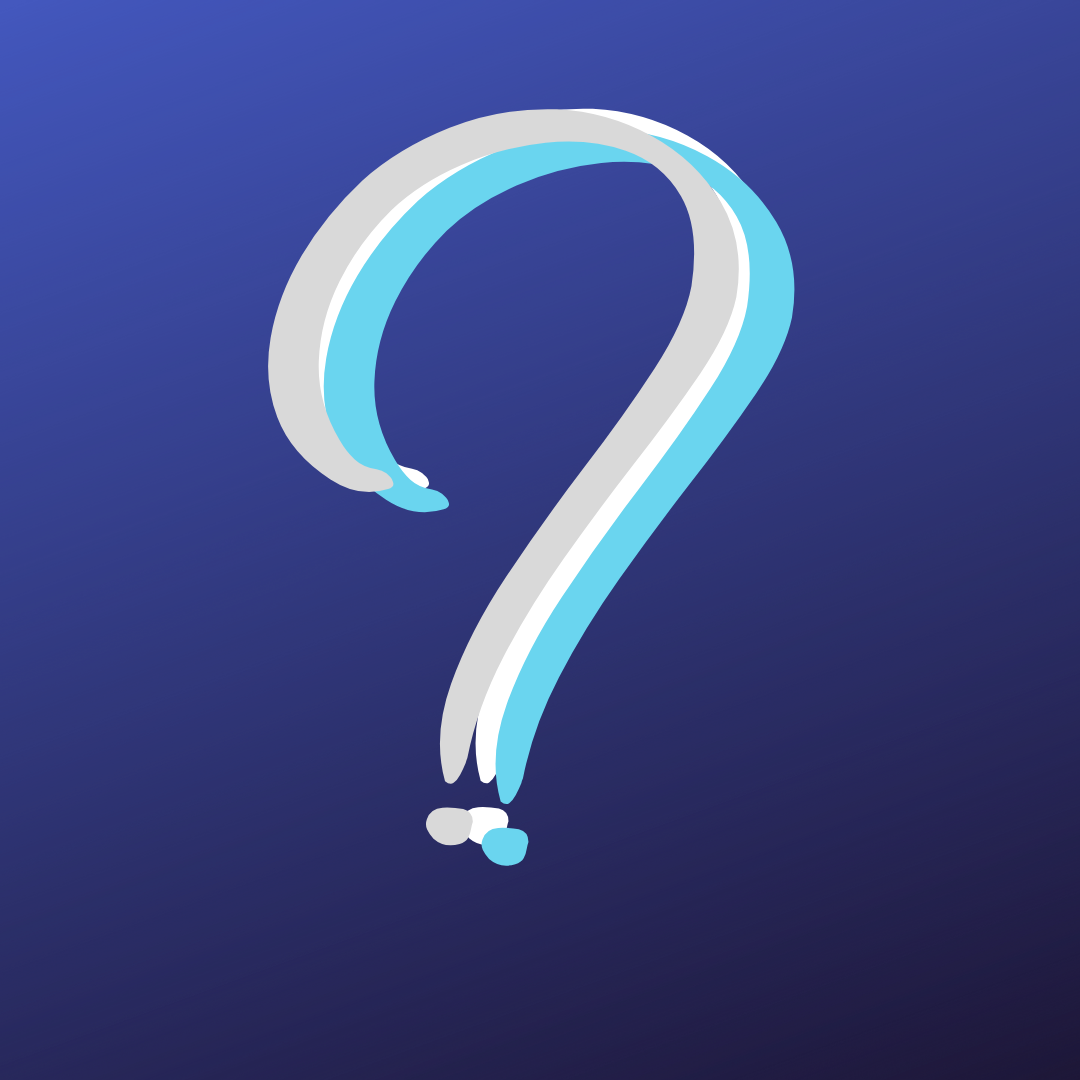 ponto interrogação